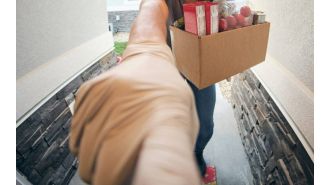 A DoorDash driver was arrested for pepper-spraying a customer's food, claiming she was defending herself against a spider.