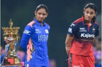 RCB chooses to field first against Mumbai Indians in the opening match of WPL after winning the toss.