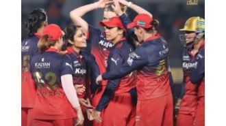 RCB wins against GG with a 61-run lead in Vadodara.