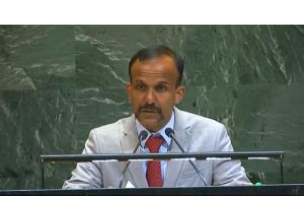 India criticizes Pakistan at UN for exploiting self-determination for separatist purposes.