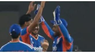 India defeats New Zealand by 48 runs in the first T20I match.