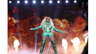 Mary J. Blige responds to criticism of her performances, stating she was tired.