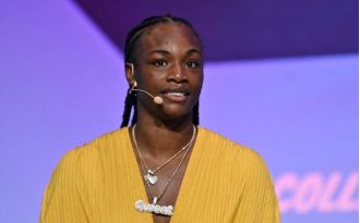 Boxing champion Claressa Shields speaks before rematch with Franchon Crews-Dezurn following physical confrontation at weigh-in.