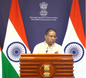 India is closely watching the changing circumstances and making appropriate choices in the best interest of the nation, according to the Ministry of External Affairs.