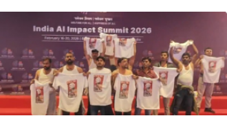 IYC workers arrested for shirtless protest sent to five-day police custody by court.