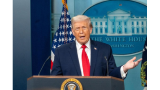 Trump is trying to ease concerns about the economy before the upcoming midterms by saying that things are going well.