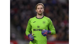 Caoimhin Kelleher is not on Brentford's team against Burnley today.