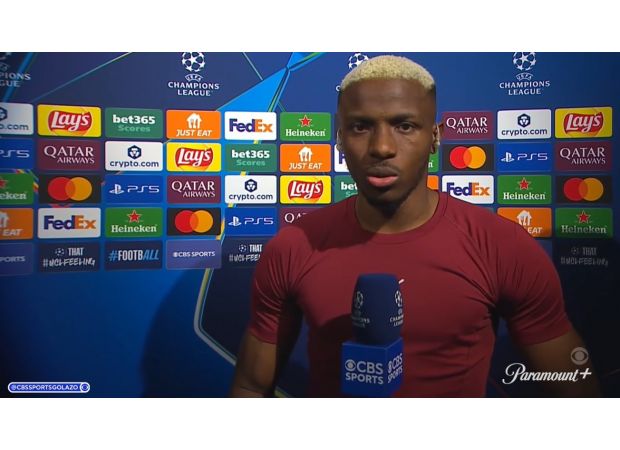 Osimhen wants to avoid a Premier League team in Champions League.