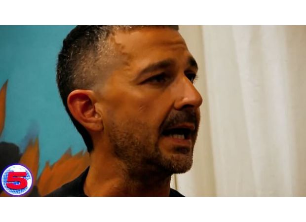 Shia LeBeouf expresses fear of 'big gay people' in strange interview following his arrest.