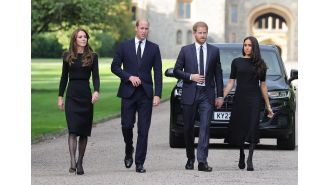 A lipreader reveals the tense argument between William and Harry during their 'Fab Four' appearance.