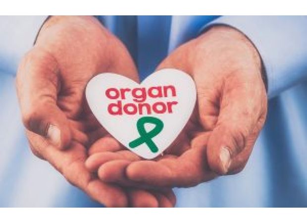 A female farmer signs up for organ donation.