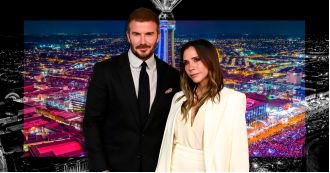 Neighbors of the Beckhams are upset about the renovations to their Cotswolds mansion, fearing it will resemble Blackpool.