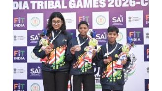 Anjali from Odisha wins three gold medals in a row.