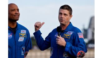 Which four astronauts will have a close encounter with the moon on Artemis II?