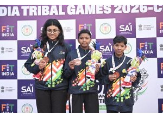 Anjali from Odisha wins three gold medals in a row.