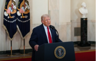 Trump remains willing to use military force against Iran but is also in no rush to strike a deal with them.