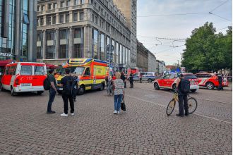 Deadly car crash in German city leaves 2 dead and over 20 injured.