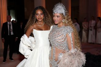Beyoncé and her daughter Blue Ivy defy convention by attending the Met Gala, marking the singer's return to the event.