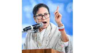 Mamata Banerjee is now ahead of Adhikari in the Bhabanipur race.