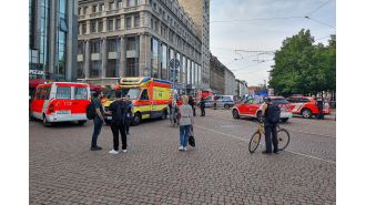 Deadly car crash in German city leaves 2 dead and over 20 injured.