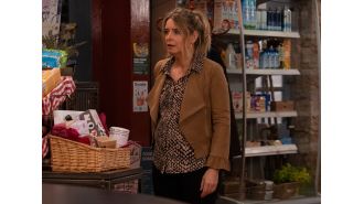 Emmerdale announces the identity of the person who will expose Charity's secret about her baby, amidst intense blackmail.