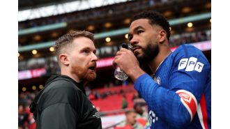 Gerrard blames McFarlane for Chelsea's loss in FA Cup final.