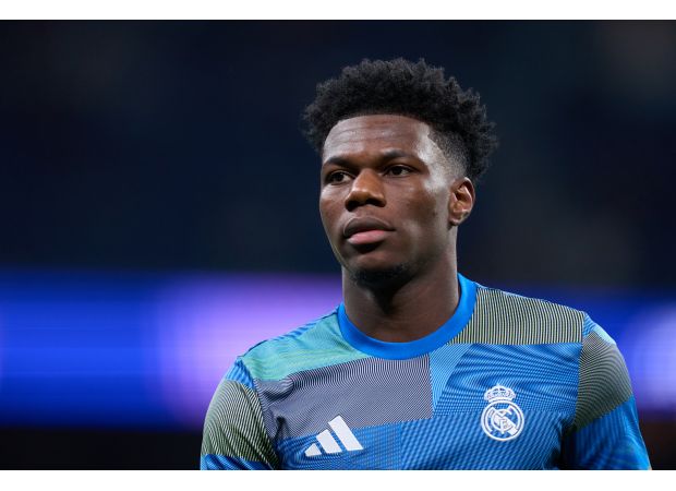 Real Madrid addresses Manchester United's interest in Aurelien Tchouameni.