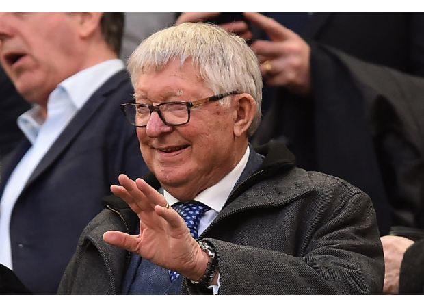 Manchester United's former manager Alex Ferguson is getting better after being rushed to the hospital before a game.