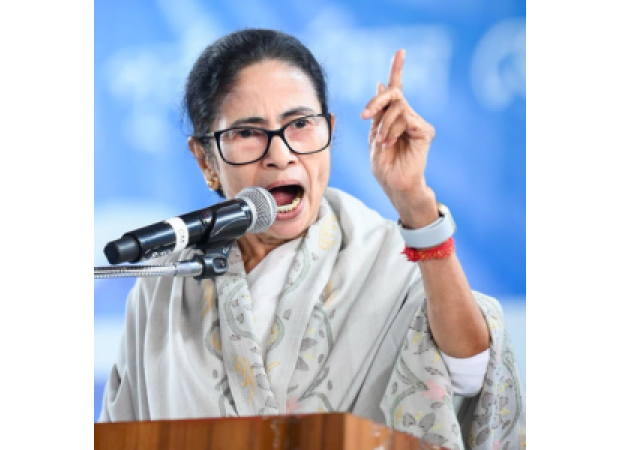 Mamata Banerjee is now ahead of Adhikari in the Bhabanipur race.