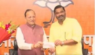 Ex-BJD Rajya Sabha MP Debashish Samantaray switches to BJP.