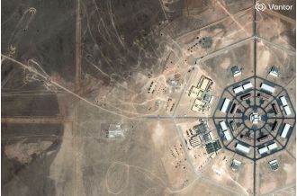 China is constructing nuclear launch facilities and shelters, as seen in satellite photos.