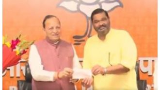 Ex-BJD Rajya Sabha MP Debashish Samantaray switches to BJP.