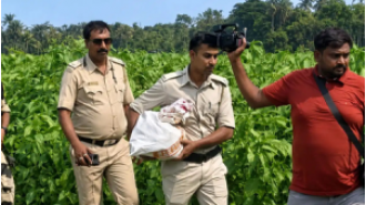 Police in Bengal find over Rs 2 crore in cash at TMC leader's farm.