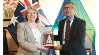 India and Australia discuss strengthening joint defence efforts in meeting between the two countries.