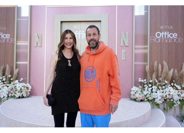 Adam Sandler received criticism for his behavior at his wife's movie premiere.