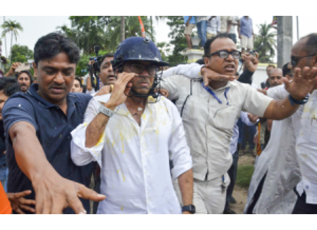 Six people in Bengal have been taken into custody for their involvement in the assault and mistreatment of Trinamool Congress Member of Parliament Abhishek Banerjee.
