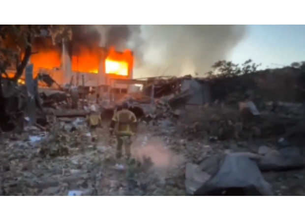 At least 11 dead in Russia's attack on Ukraine, with some trapped in damaged buildings.