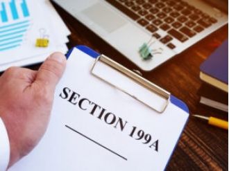 A tool to calculate the deduction for qualified business income according to Section 199A.