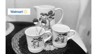 Sheila Bridges' famous 'Harlem Toile' design can now be found in Walmart's summer collection.
