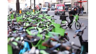 Lime bike users in London may be fined £10 for abandoning bikes in the city.