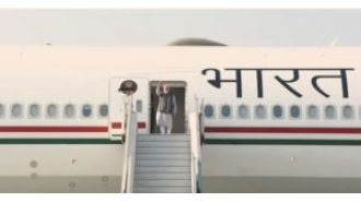 Indian PM Modi begins trip to France as part of two-country tour.