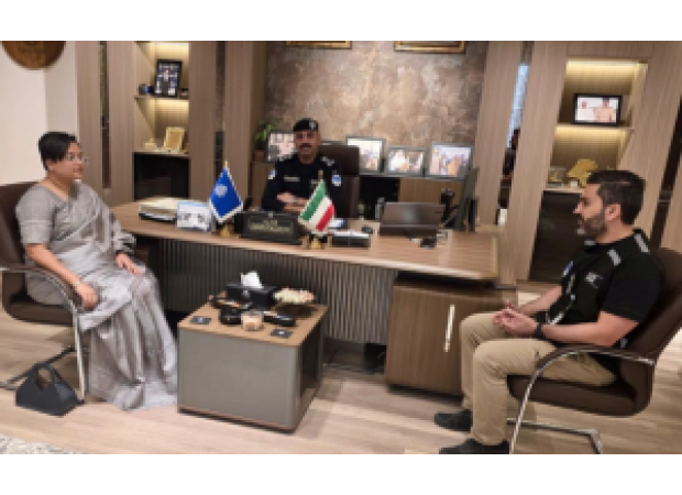 India's representative in Kuwait visits mortuary and visits injured after violent attack at airport