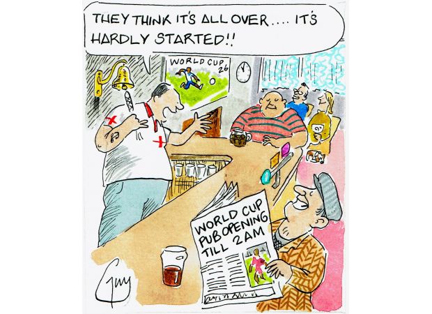 Guy Venables' Metro cartoon is published every day.