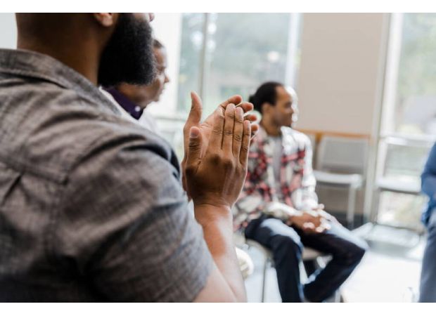 The Atlanta Hawks and Kaiser Permanente join forces to address mental health among black men at State Farm Arena.