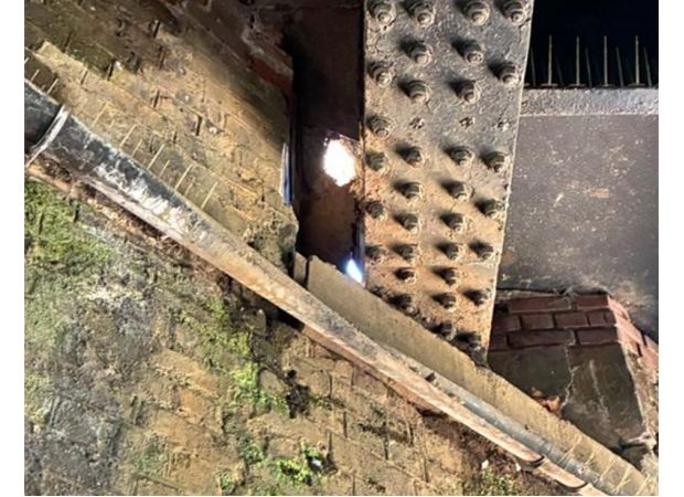 Holidaymakers stranded as London trains cancelled due to sinkholes at Gatwick.