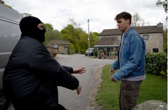 In Emmerdale, Lewis meets a tragic end when he becomes a victim in a murder plot.