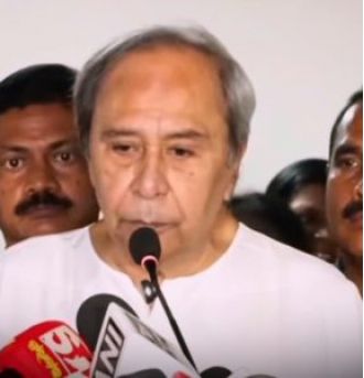 Naveen Patnaik introduces Sujata Rout Karthikeyan and declares she will lead BJD.