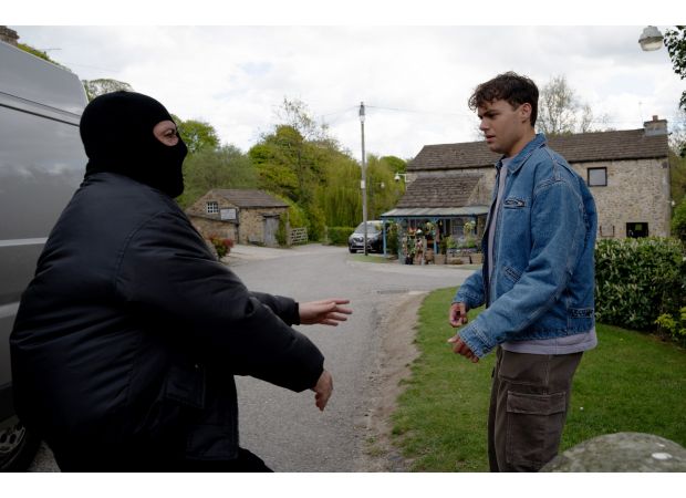 In Emmerdale, Lewis meets a tragic end when he becomes a victim in a murder plot.