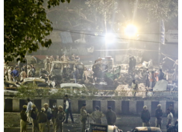 Three additional suspects charged by NIA in Red Fort bombing case.