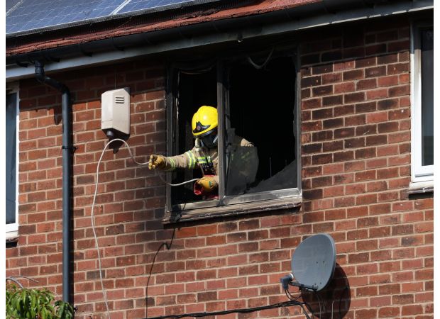 Two people killed in North Shields house fire.
